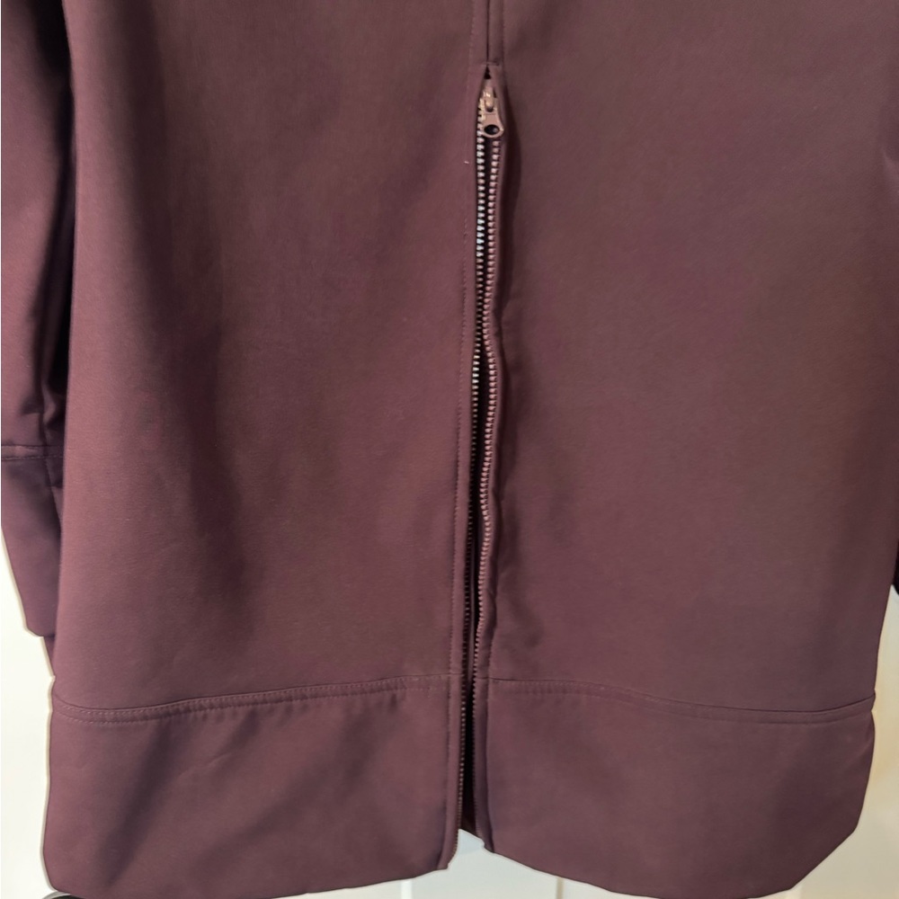 Mondetta Purple and Gray Waterproof Coat with Full-Length Zipper - Picture 4 of 9